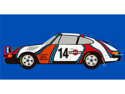 Fly | Porsche 911 SC 'Safari' | 14 Martini Racing | Limited Edition | E2110 | 1/32 Slot Car