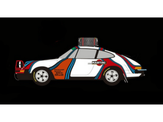 Fly | Porsche 911 SC 'Safari' | Martini Racing Support Car | Limited Edition | Dirt Effect | A2101AR | 1/32 Slot Car