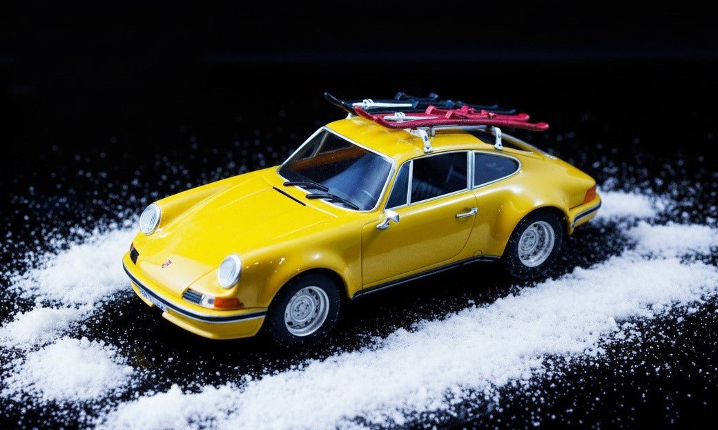 Fly | Porsche 911 T | Yellow | Downhill Racer (1969) | A2096 | 1/32 Slot Car
