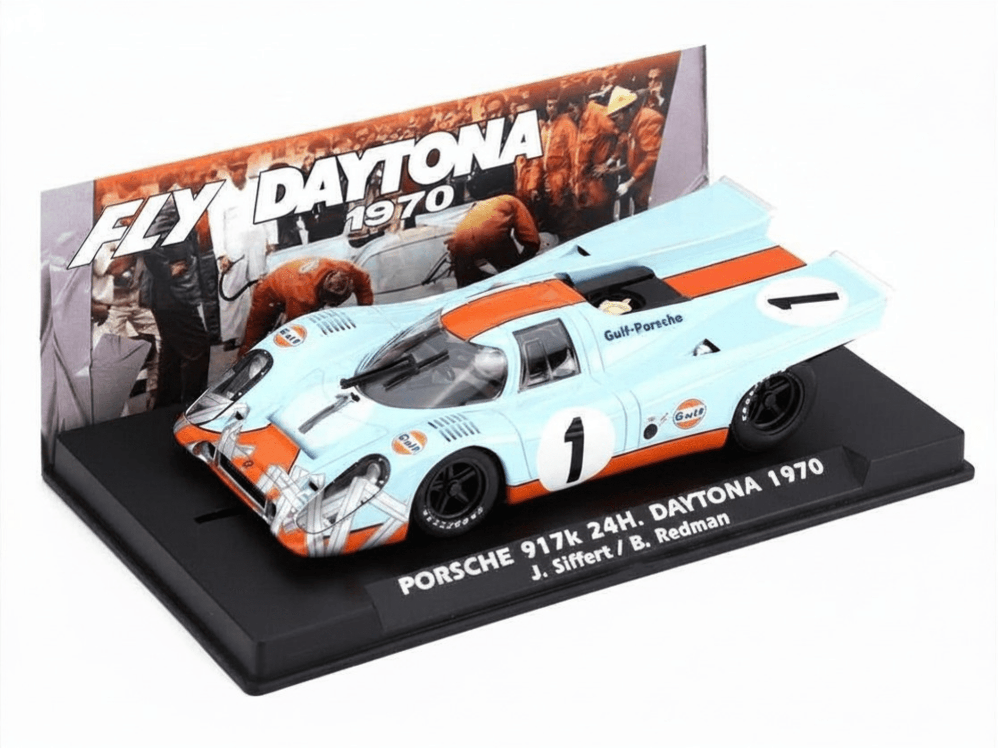 Fly | Porsche 917K | 1 Gulf JWA | A2058 | 1/32 Slot Car