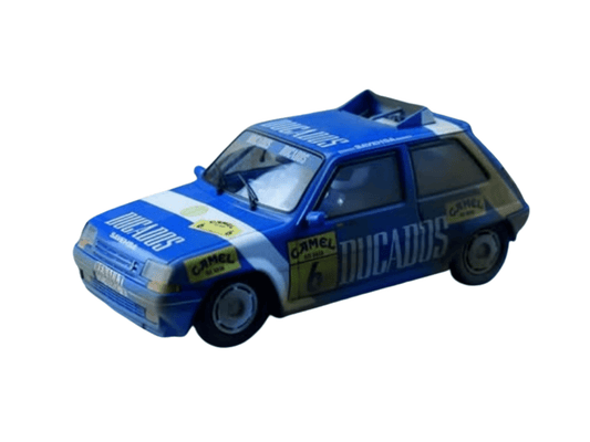 Fly | Renault 5 GT Biturbo | 6 Ducados | Dirt Effect | E2092AR | 1/32 Slot Car