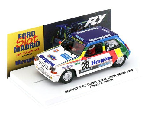 Fly - Renault 5 GT Turbo - #28 Hergóm - Rally Costa Brava 1987 - E2073