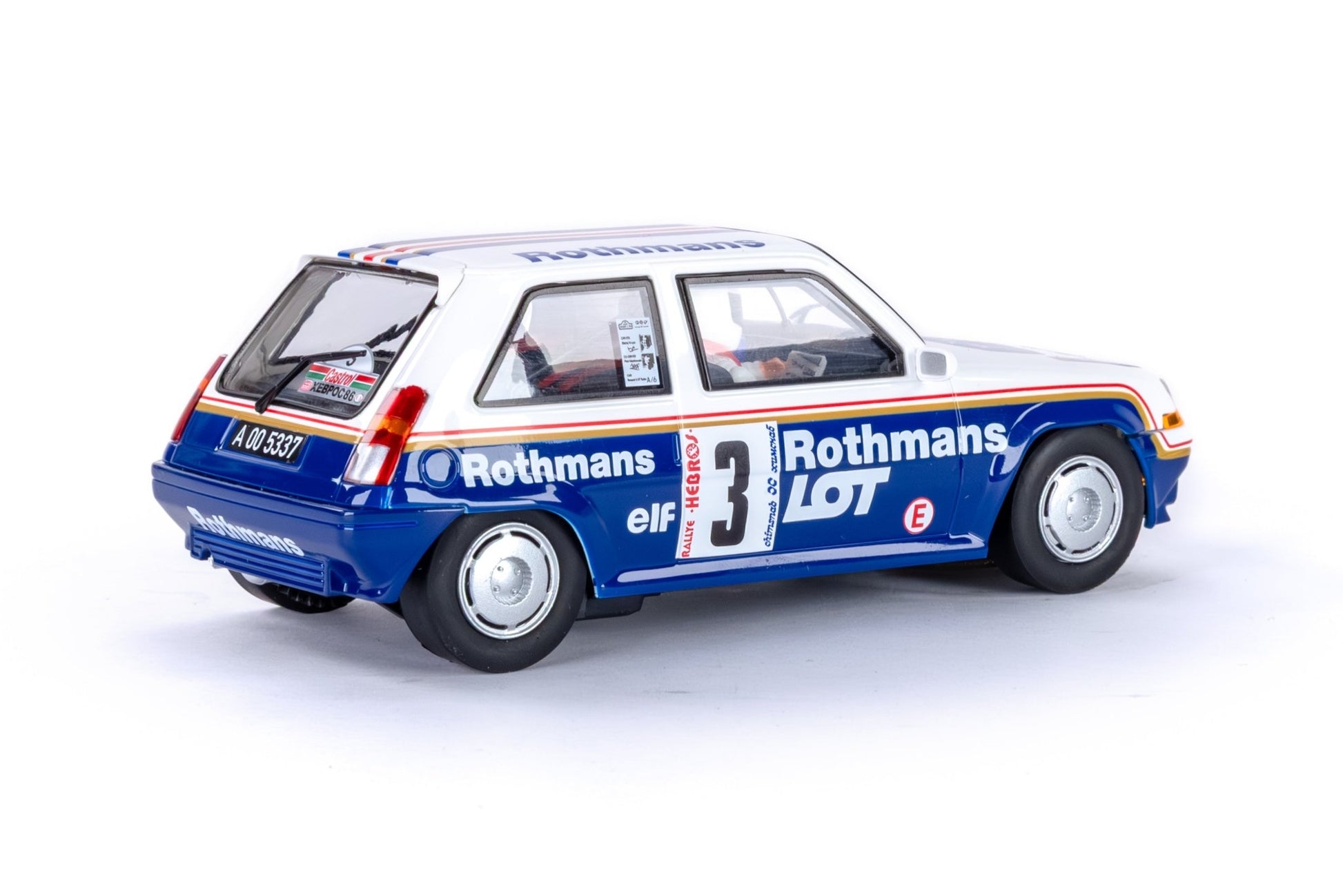 Fly | Renault 5 GT Turbo | 3 Rothmans Rally | A2081 | 1/32 Slot Car