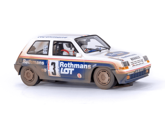 Fly | Renault 5 GT Turbo | 3 Rothmans Rally | Dirt Effect | A2081AR | 1/32 Slot Car