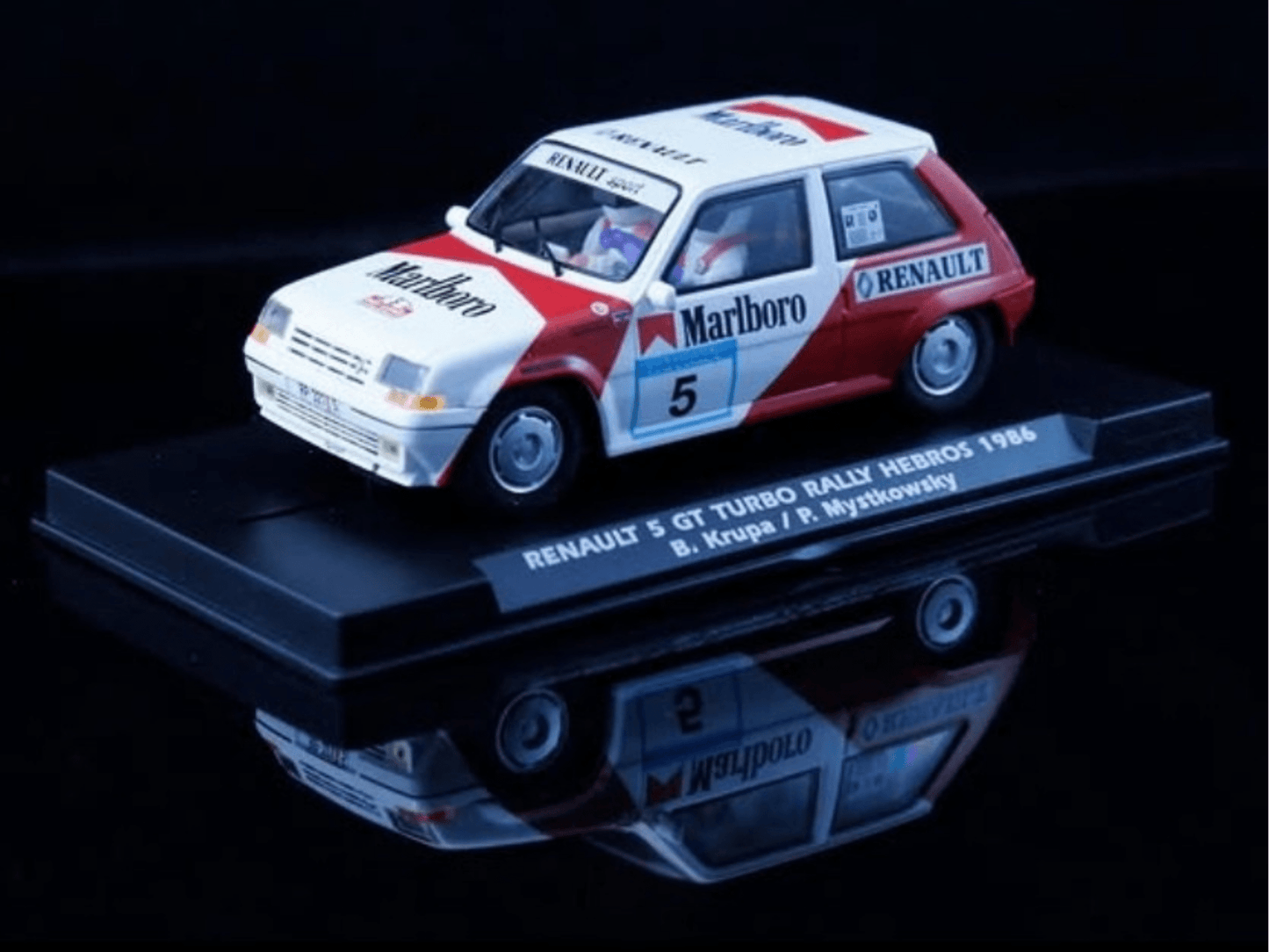 Fly | Renault 5 GT Turbo | 5 Marlboro ARD Kompas | E2116 | 1/32 Slot Car