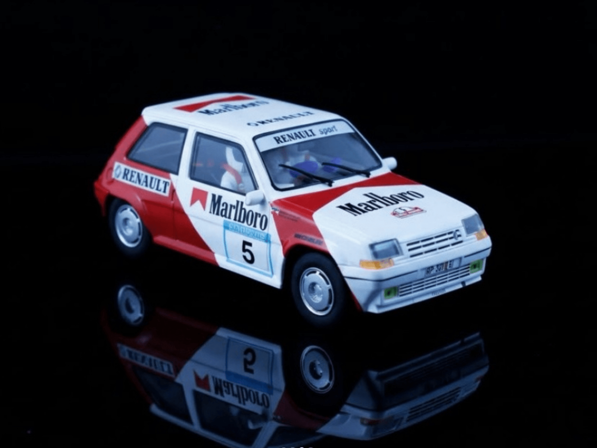 Fly | Renault 5 GT Turbo | 5 Marlboro ARD Kompas | E2116 | 1/32 Slot Car
