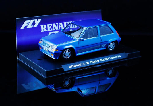 Fly | Renault 5 GT Turbo | Metallic Blue | A2113 | 1/32 Slot Car