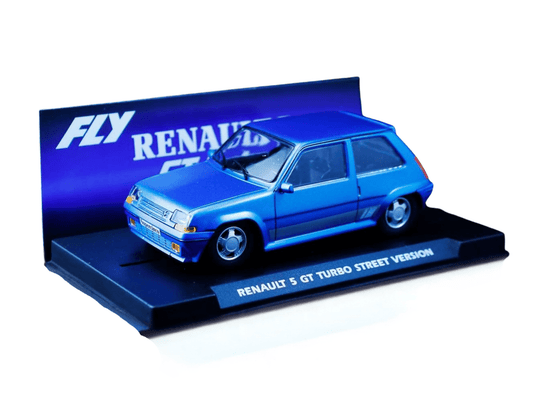 Fly | Renault 5 GT Turbo | Metallic Blue | A2113 | 1/32 Slot Car