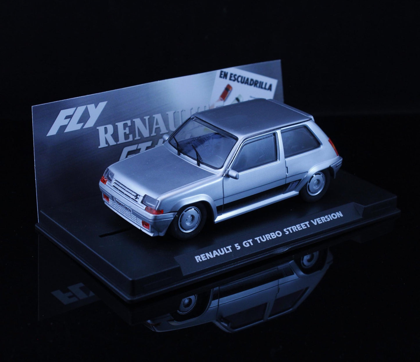 Fly | Renault 5 GT Turbo | Silver | A2115 | 1/32 Slot Car