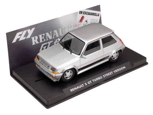 Fly | Renault 5 GT Turbo | Silver | A2115 | 1/32 Slot Car