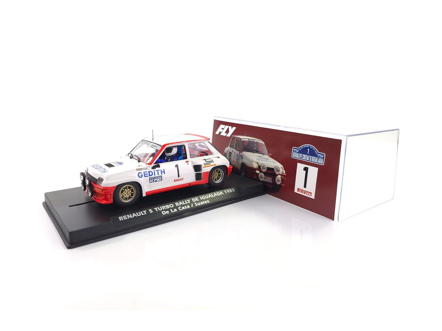 Fly | Renault 5 Turbo | 1 Gedith | A2116 | 1/32 Slot Car
