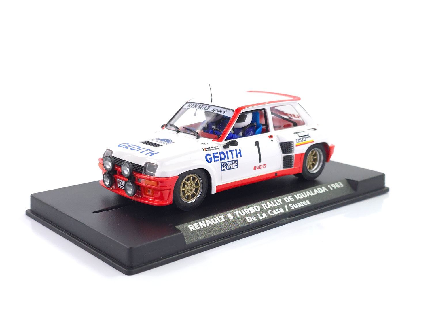 Fly | Renault 5 Turbo | 1 Gedith | A2116 | 1/32 Slot Car