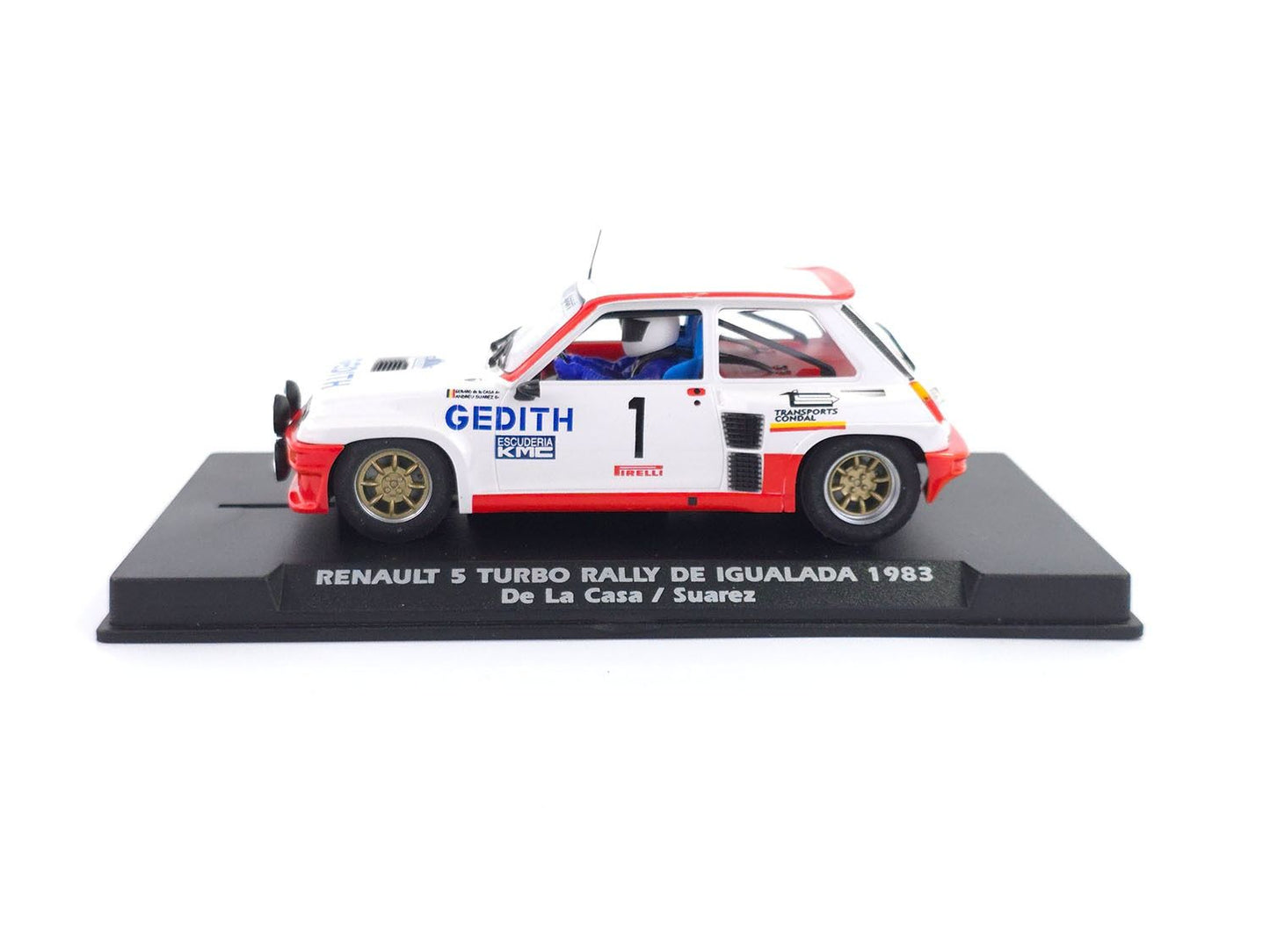 Fly | Renault 5 Turbo | 1 Gedith | A2116 | 1/32 Slot Car