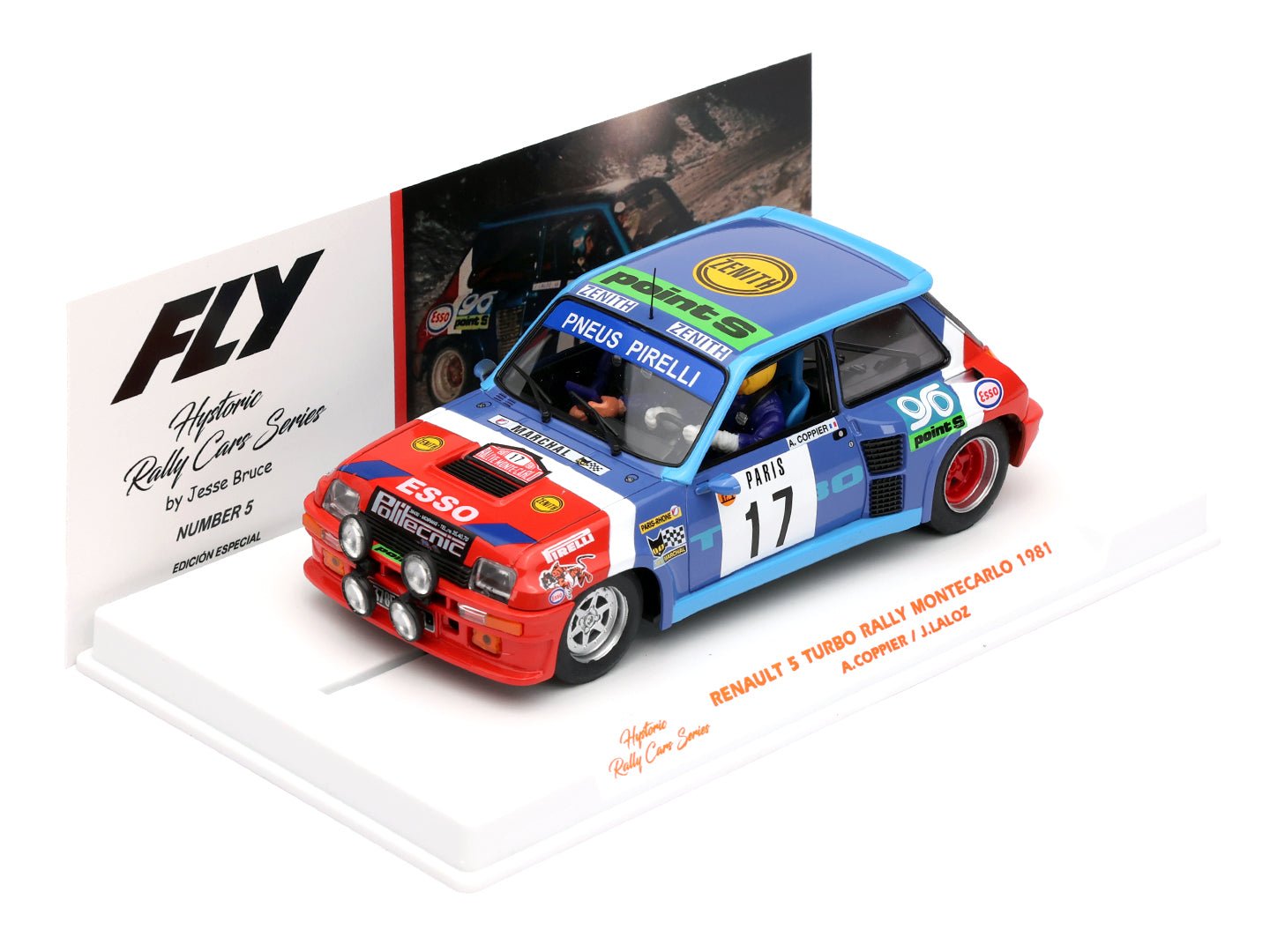 Fly | Renault 5 Turbo | #17 Esso - WRC 1981 | PRE - ORDER - E2094