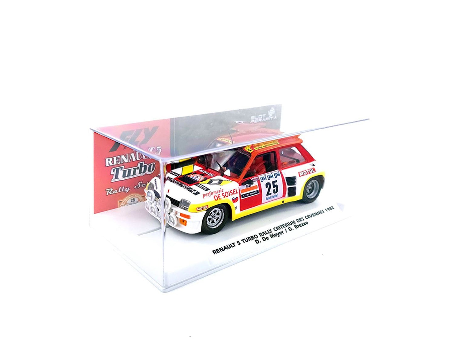 Fly | Renault 5 Turbo | 25 Parfumerie de Soisel | E2122 | 1/32 Slot Car