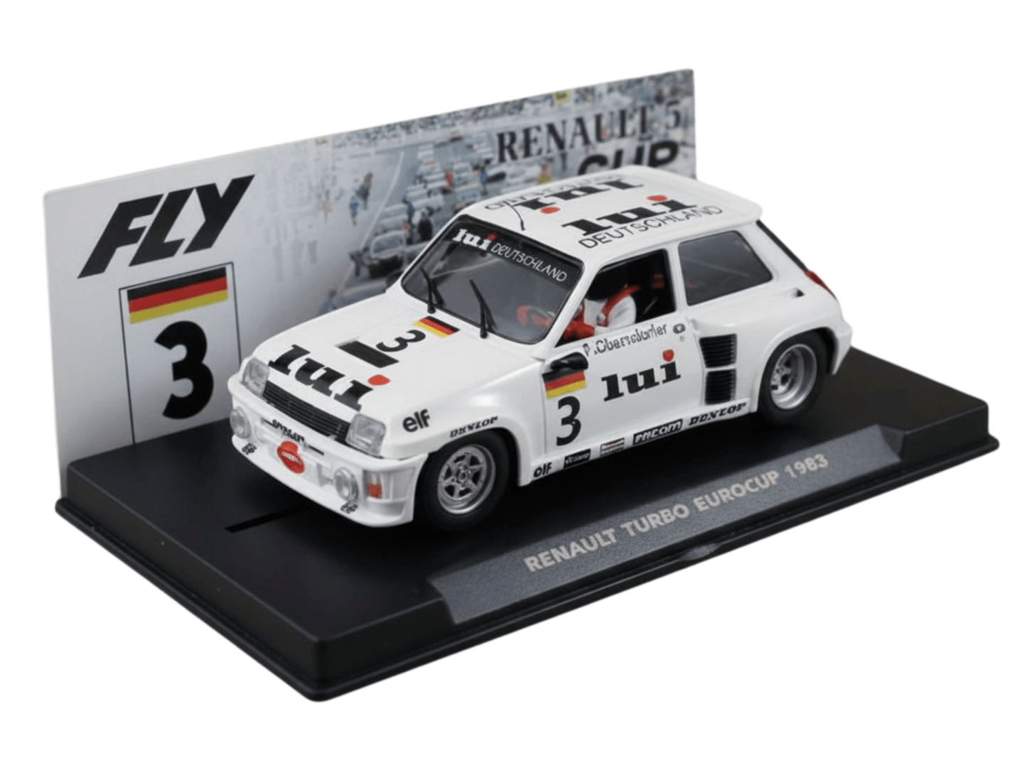 Fly | Renault 5 Turbo | 3 Lui Deutschland | A2109 | 1/32 Slot Car