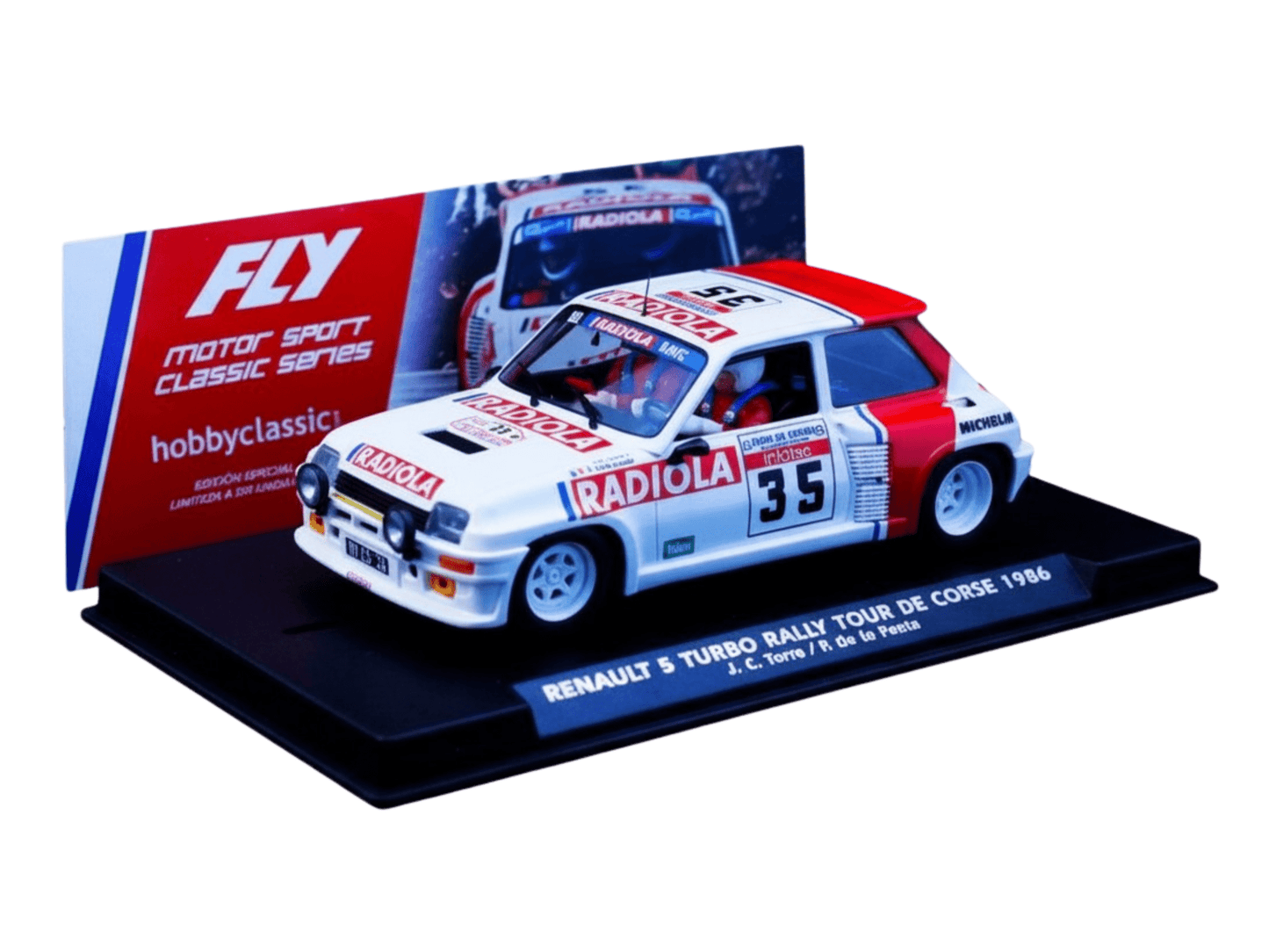 Fly | Renault 5 Turbo | 35 Radiola | E2066 | 1/32 Slot Car