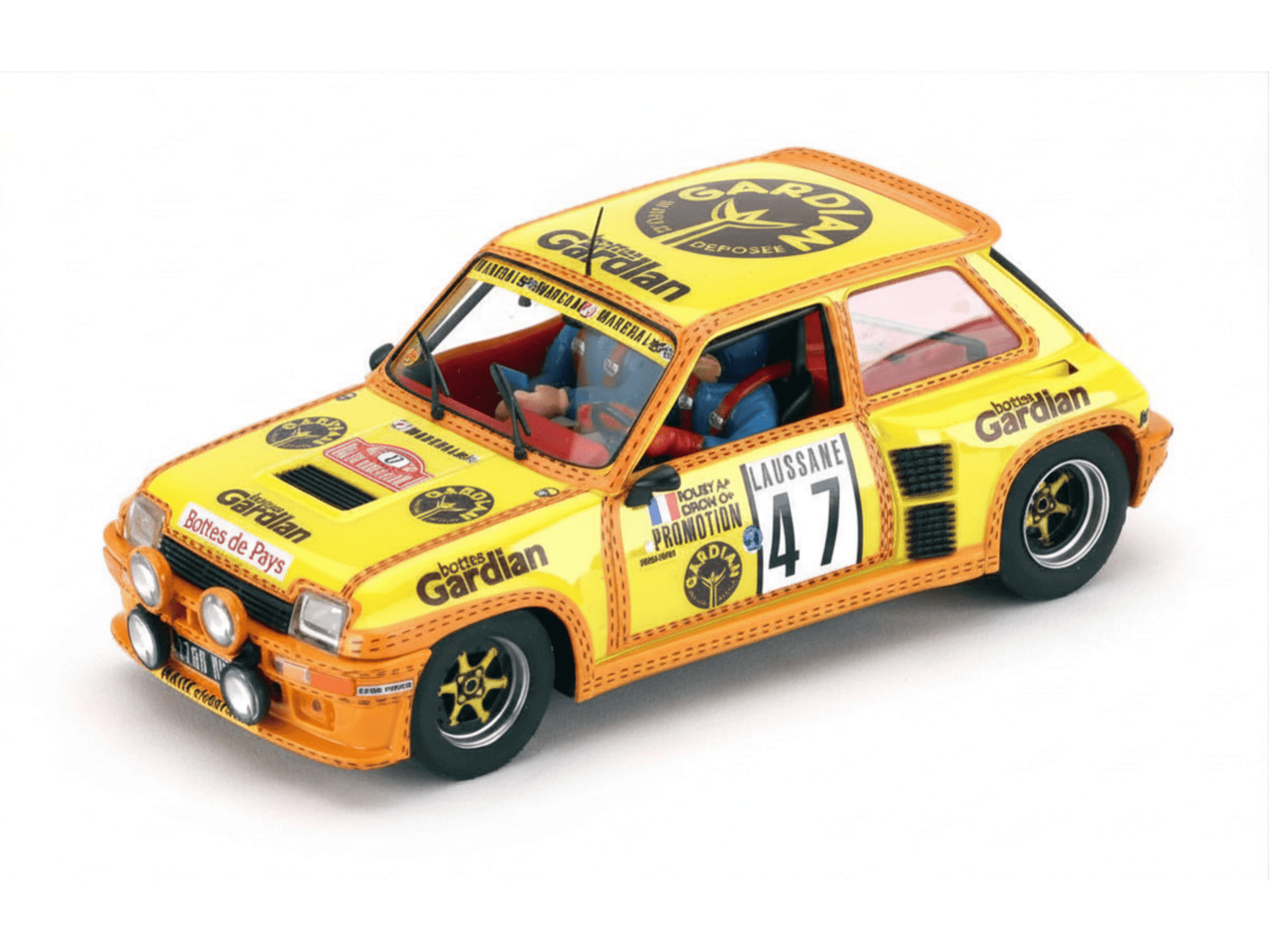 Fly | Renault 5 Turbo | 47 Bottes Gardian | A2055 | 1/32 Slot Car