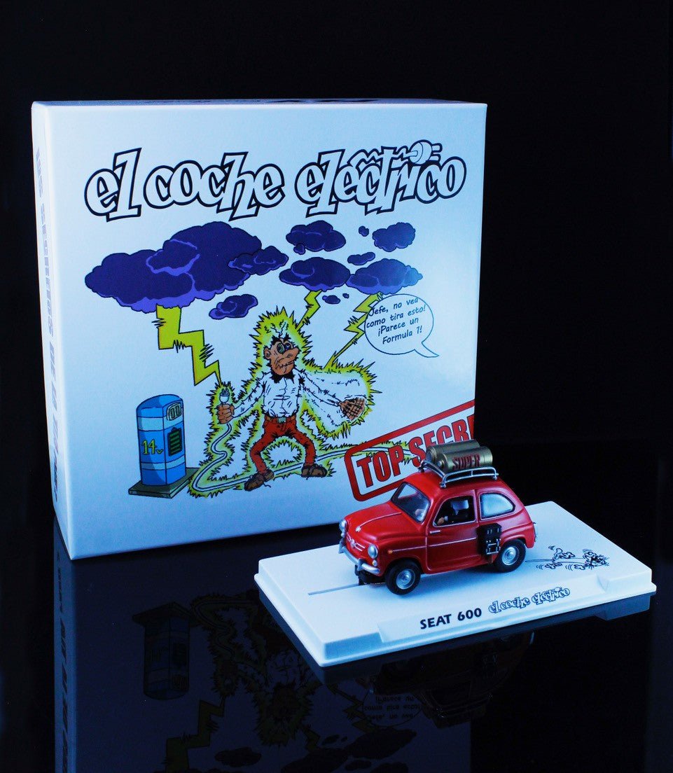 Fly | Seat 600 | El Coche Electrico | Mortadelo y Filemón | Limited Edition | RF002 | 1/32 Slot Car