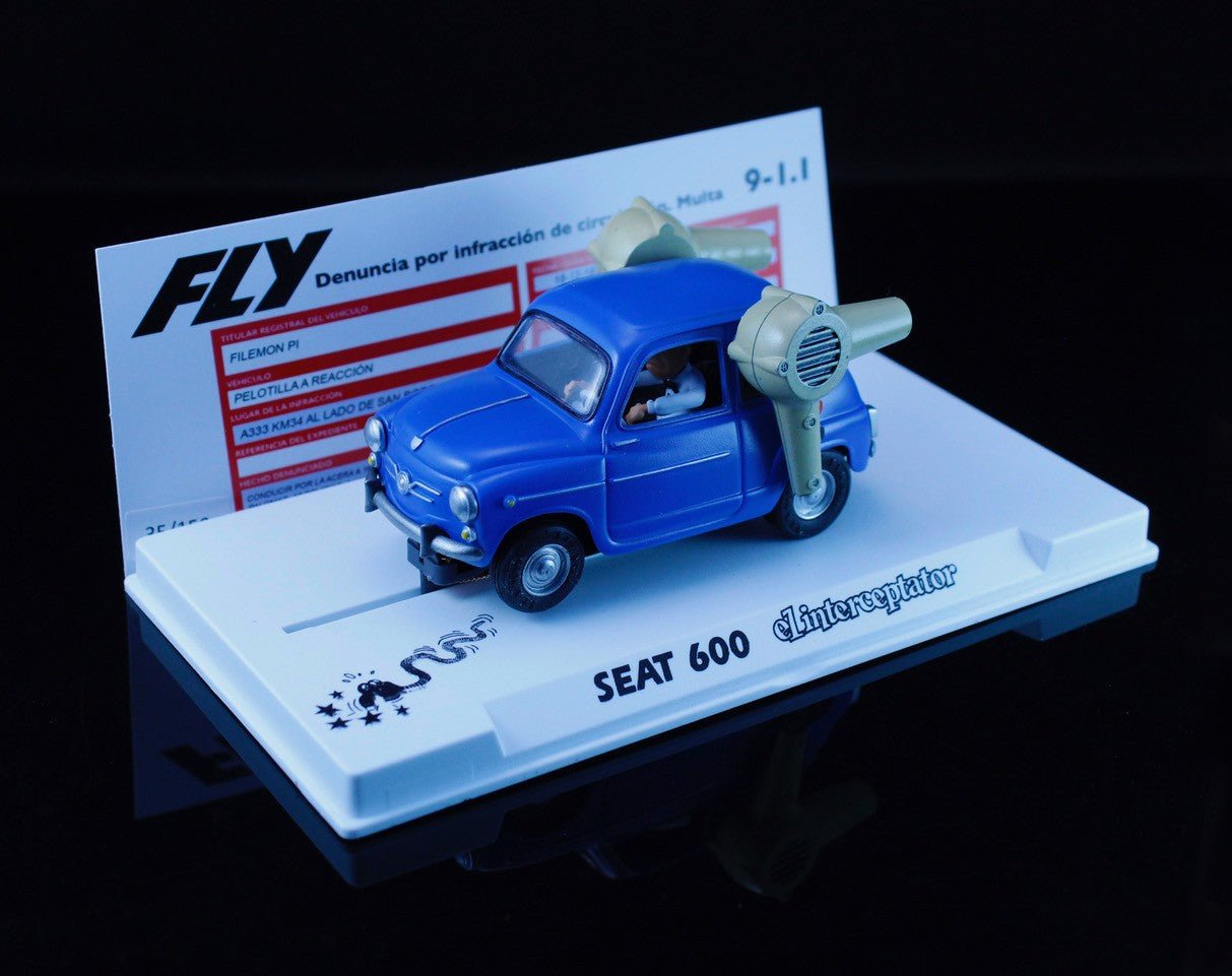 Fly | Seat 600 | El Interceptator | Mortadelo y Filemón | Limited Edition | RF001 | 1/32 Slot Car