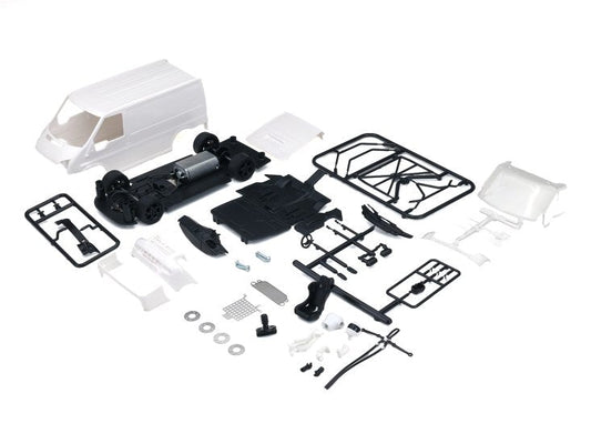 Fly | Slot Car Kit | Ford Transit MK7 | White | VANKIT1 | 1/32 Slot Car Parts
