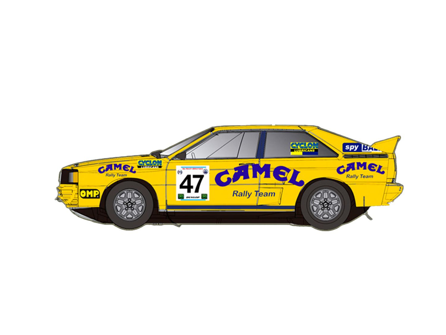 Fly | Audi Quattro A2 | #47 Camel Rally | A2098 | 1/32 Slot Car