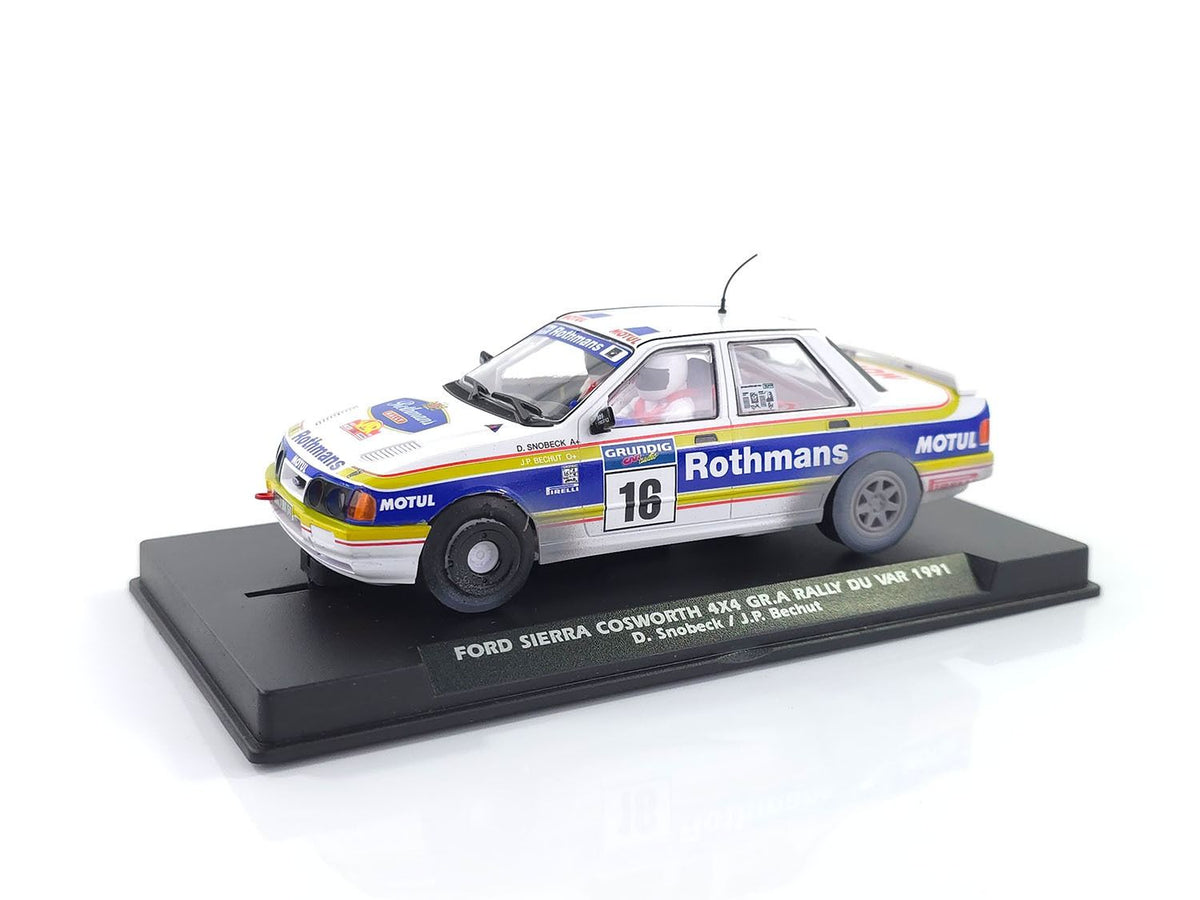 Fly | Ford Sierra RS Cosworth 4x4 | #16 Rothmans Rally | Dirt Effect | A2117AR | 1/32 Slot Car