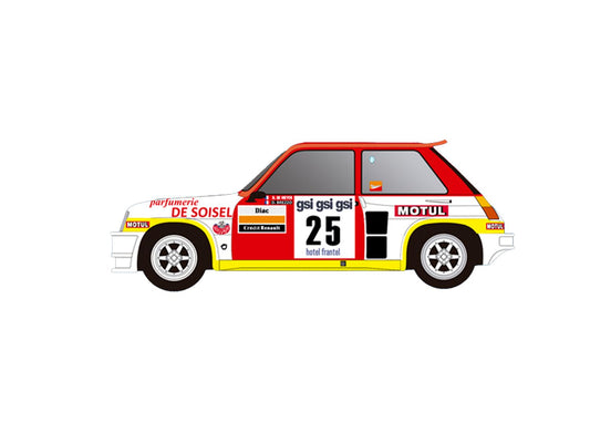 Fly | Renault 5 Turbo | #25 Parfumerie de Soisel | Dirt Effect | E2122AR | 1/32 Slot Car