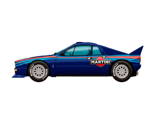 Fly | Lancia Rally 037 | Martini Racing Blue | EVO3 Racing | R2001R3 | 1/32 Slot Car