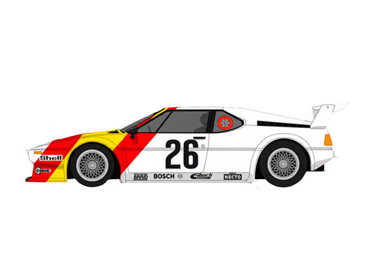 Fly | BMW M1 Procar | #26 BMW Spain | EVO3 Racing | R2003R4 | 1/32 Slot Car