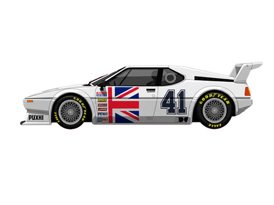 Fly | BMW M1 Procar | #41 BMW United Kingdom | EVO3 Racing | R2003R5 | 1/32 Slot Car