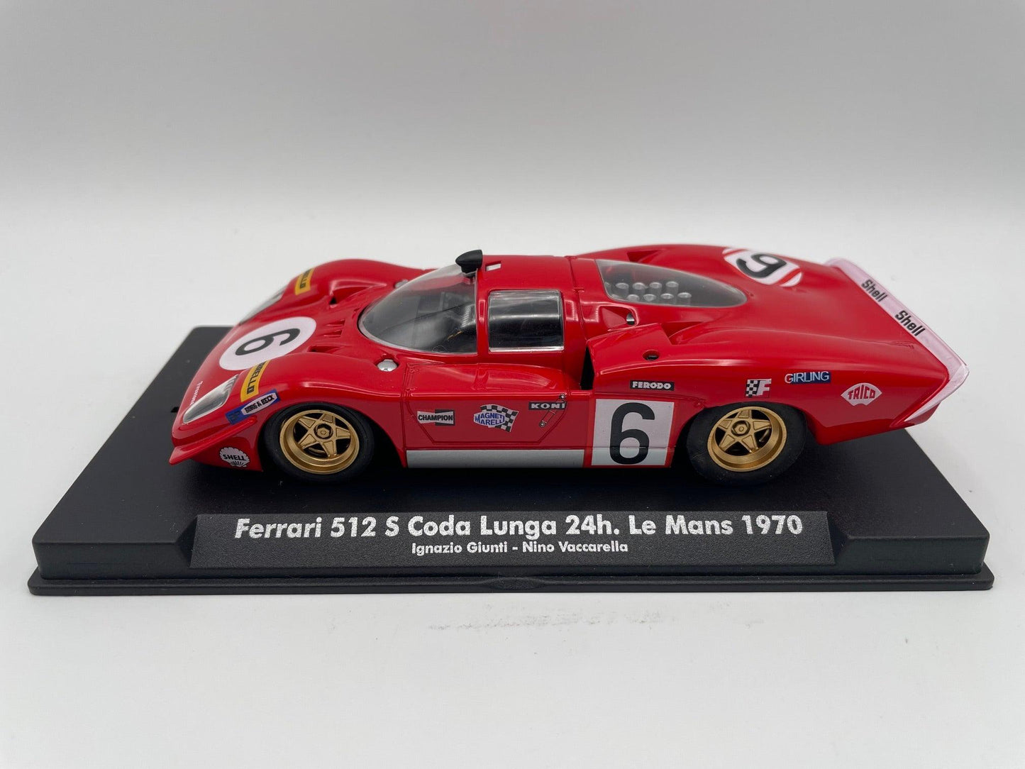 Flyslot - Ferrari 512 S Coda Lunga - #6 - Le Mans 1970 - 707101