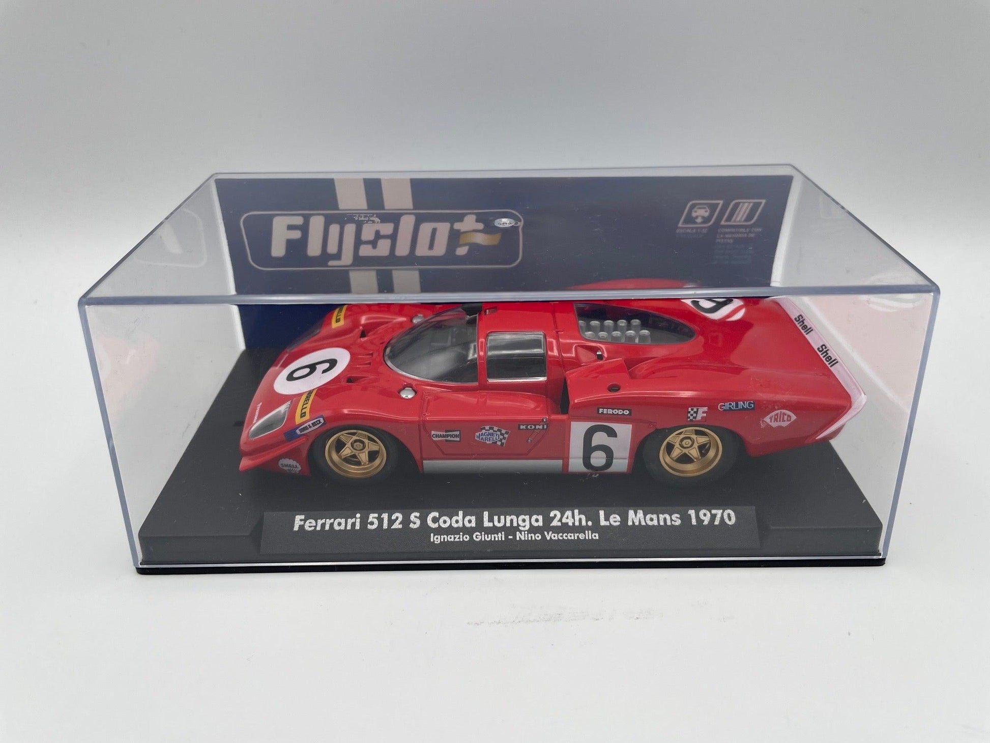 Flyslot - Ferrari 512 S Coda Lunga - #6 - Le Mans 1970 - 707101