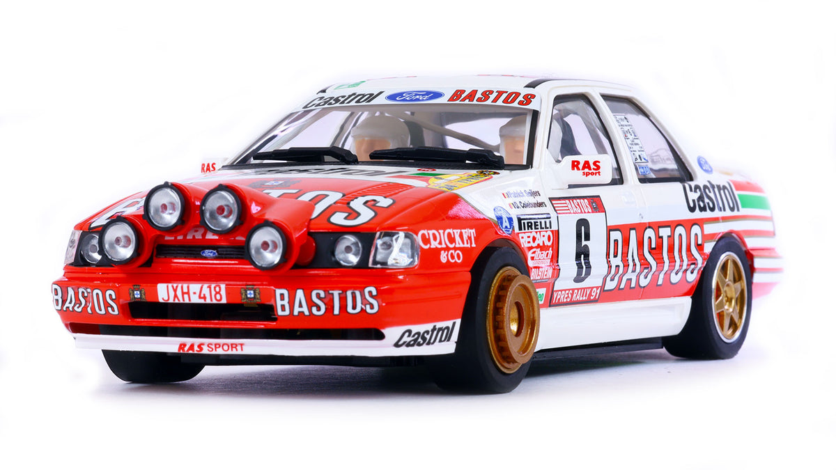 Avant Slot | Ford Sierra RS Cosworth 4x4 | #6 Bastos Rally Team | 52506 | 1/32 Scale Slot Car
