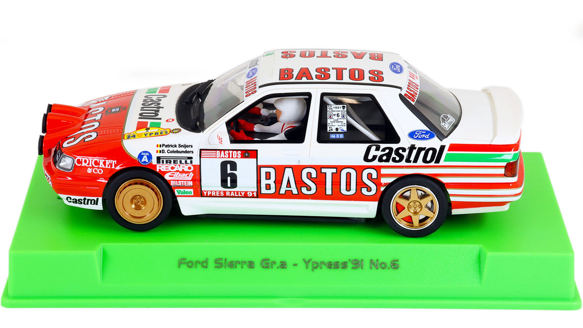 Avant Slot | Ford Sierra RS Cosworth 4x4 | #6 Bastos Rally Team | 52506 | 1/32 Scale Slot Car