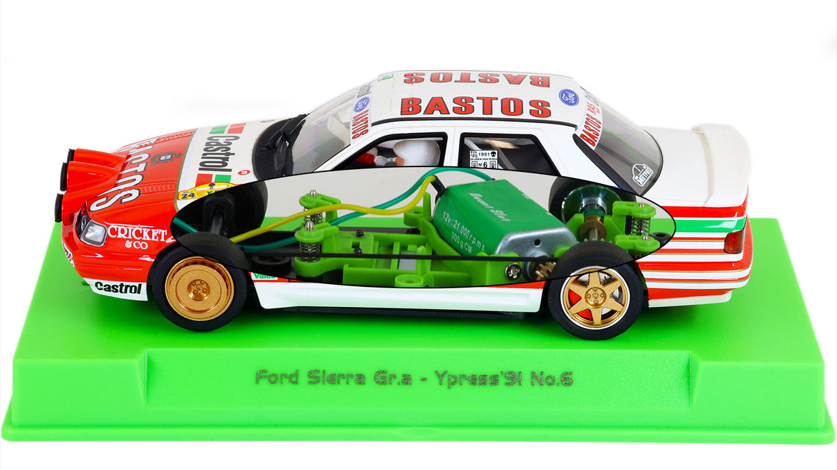 Avant Slot | Ford Sierra RS Cosworth 4x4 | #6 Bastos Rally Team | 52506 | 1/32 Scale Slot Car