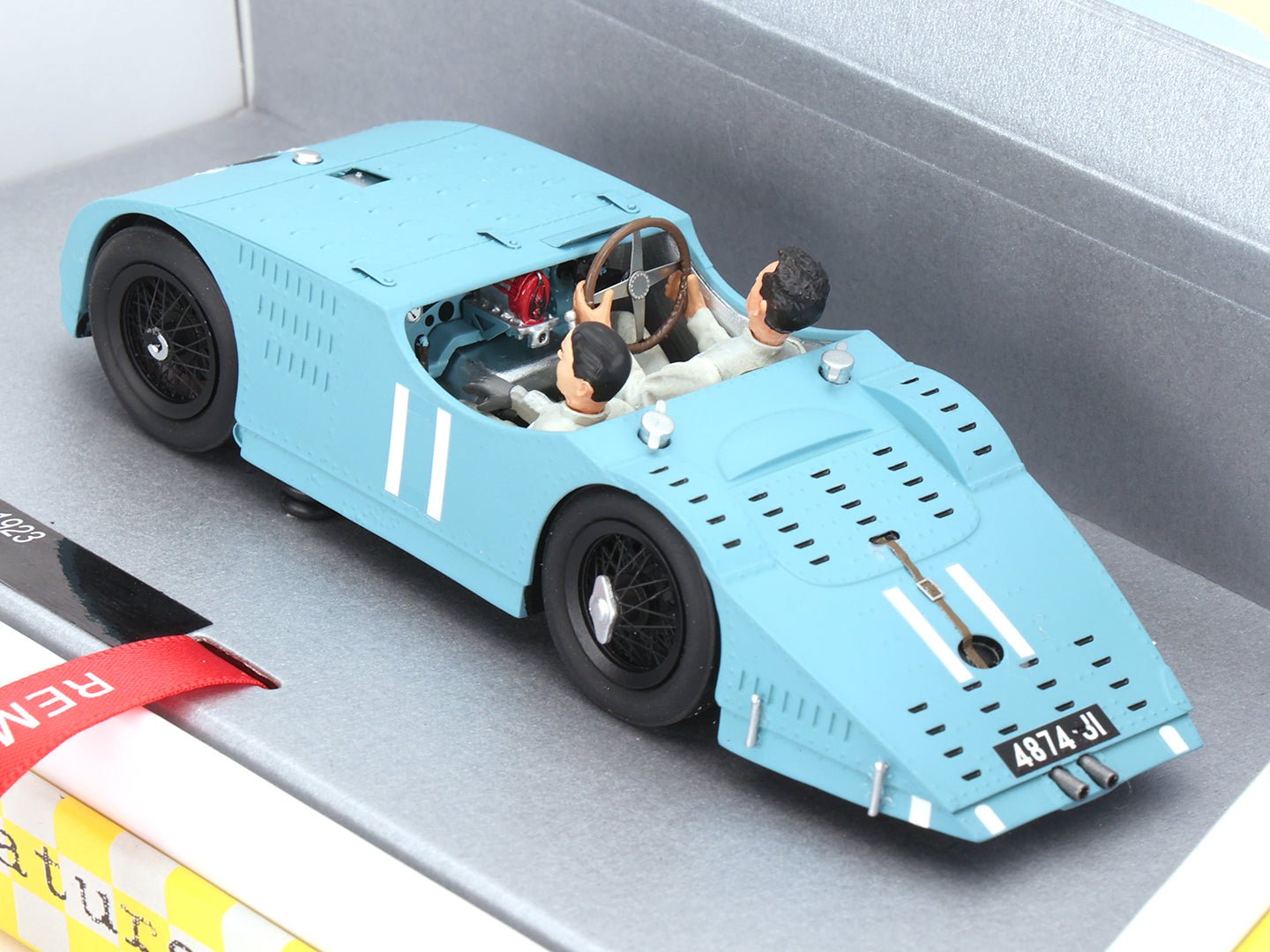 Le Mans Miniatures | Bugatti Type 32 | #11 Pierre de Vizcaya - French Grand Prix 1923 | 132109/11M