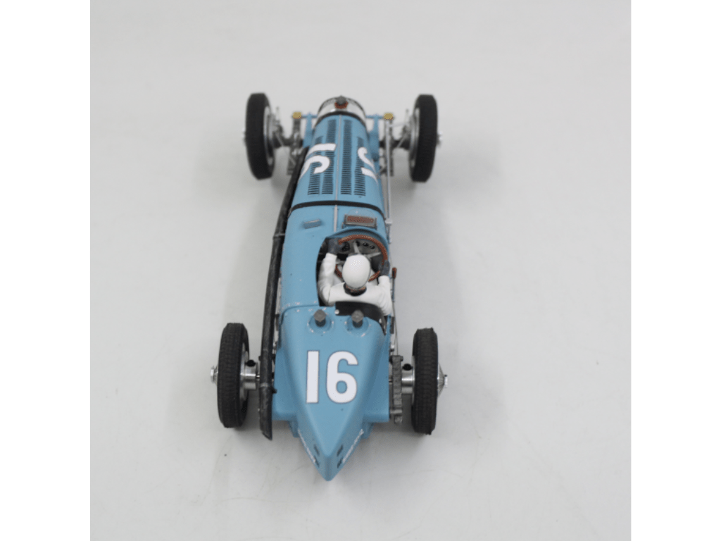 Le Mans Miniatures | Bugatti Type 59 | #16 Robert Benoist - French Grand Prix 1934 | 132097/16M