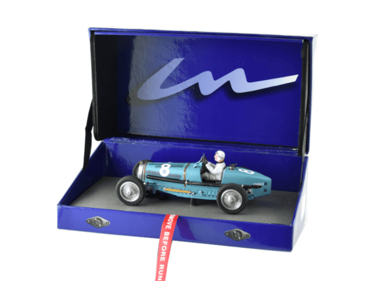 Le Mans Miniatures | Bugatti Type 59 | #8 René Dreyfus - Monaco Grand Prix 1934 | 132087/8M