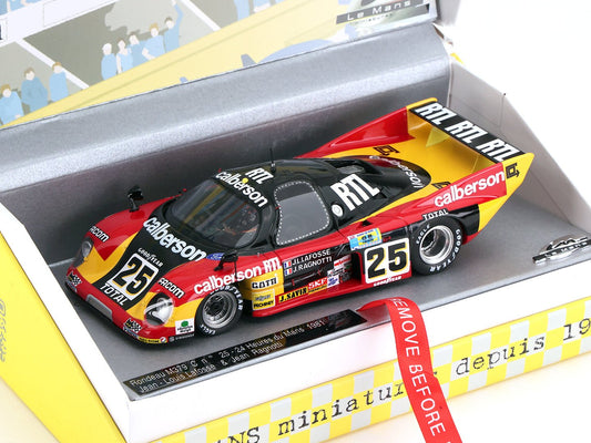 Le Mans Miniatures | Rondeau M379C | #25 RTL - Le Mans 1981 | 132103/25M