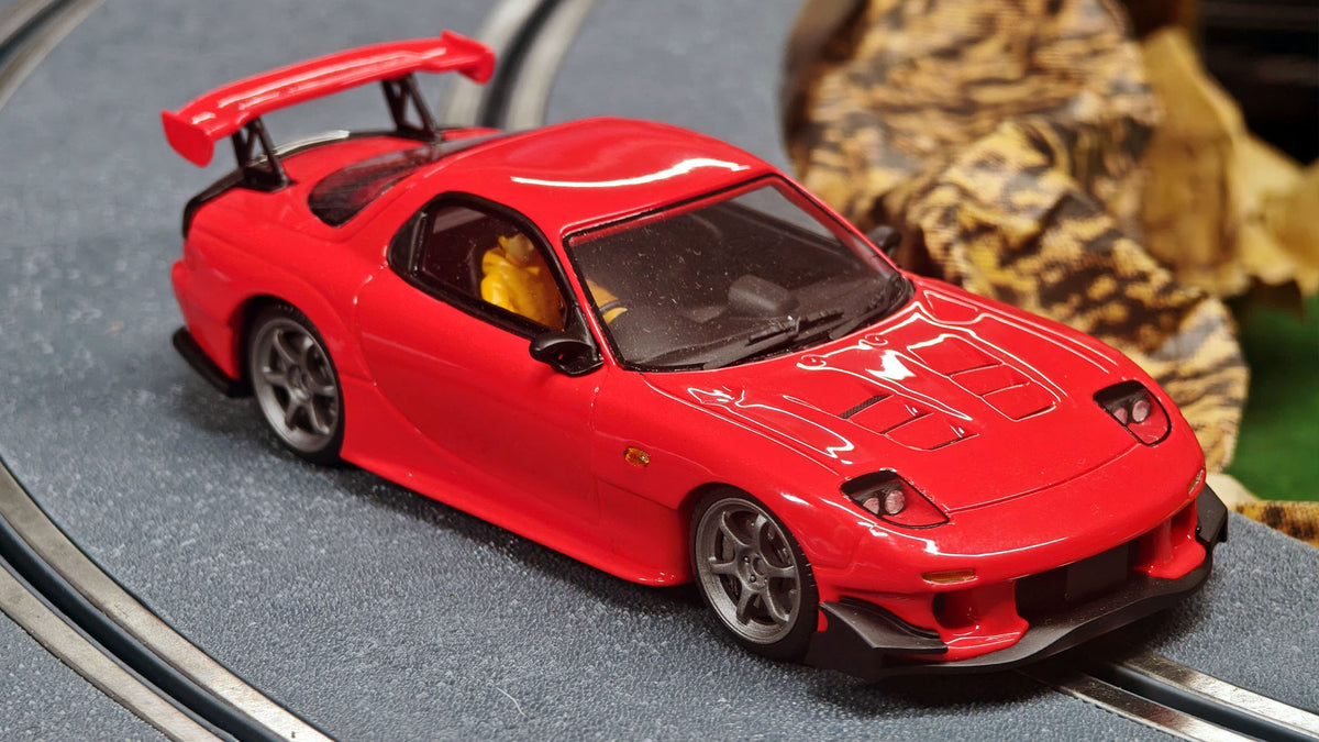 Avant Slot | Mazda RX-7 RE Amemiya (FD) | Red | Ranz Collection | JDM01b | 1/32 Scale Slot Car