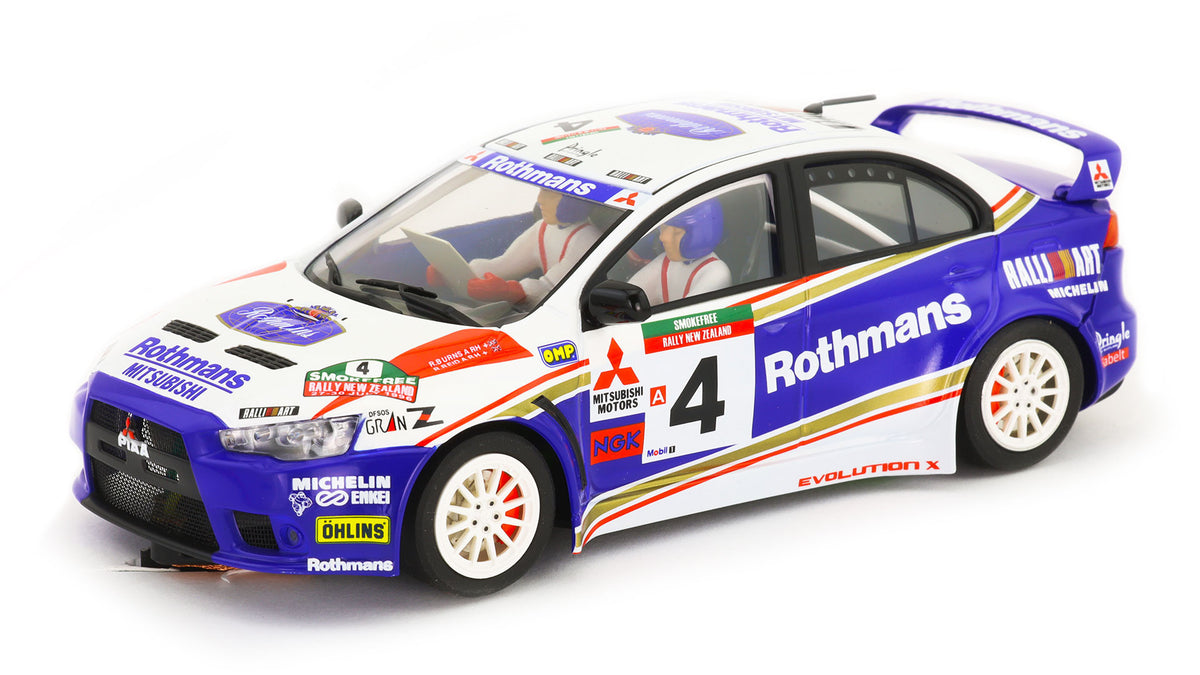 Avant Slot | Mitsubishi Lancer Evolution X | #4 Rothmans Ralliart | 50810 | 1/32 Scale Slot Car