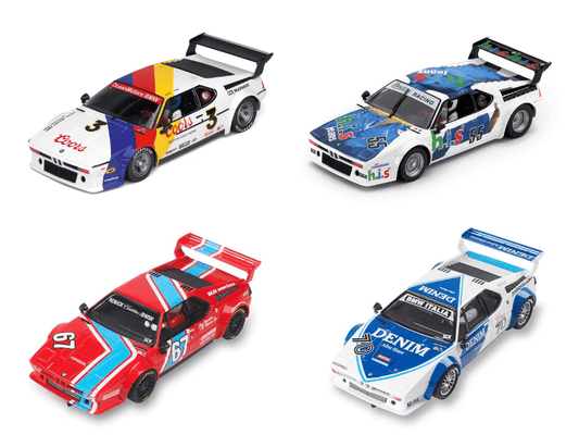 Mix & Match | Fly & SCX Classic | BMW M1s | Bundle 1 | 1/32 Slot Cars
