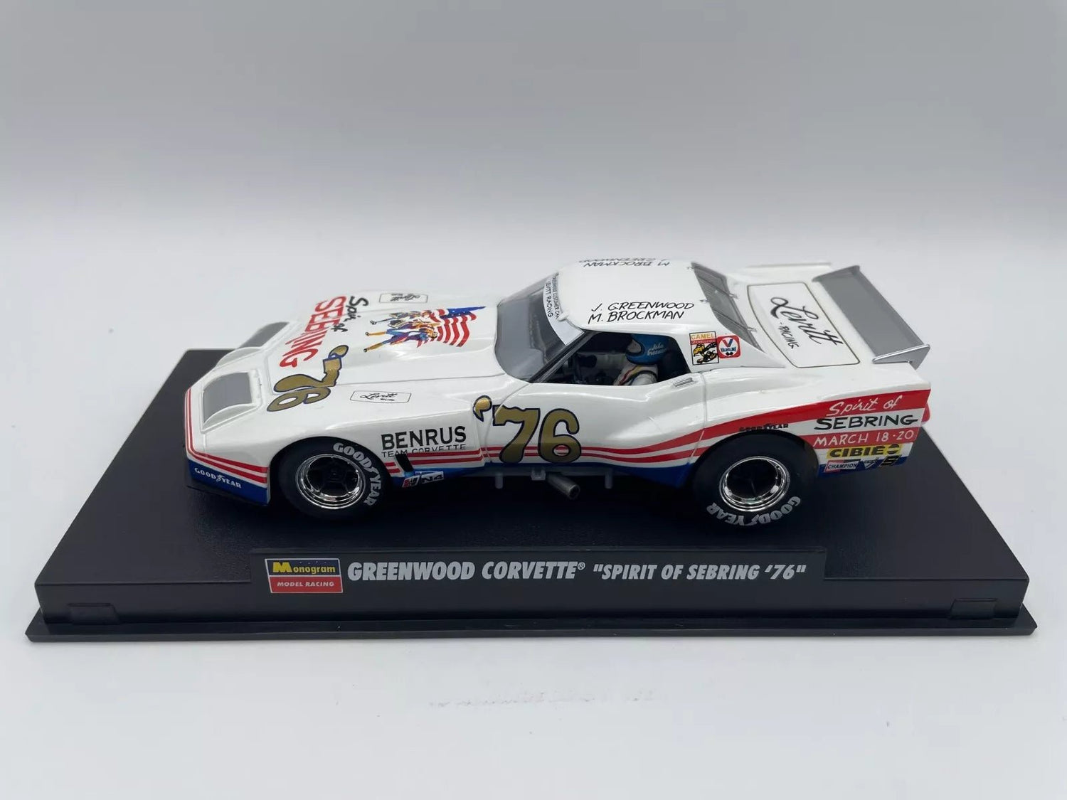 Monogram - Greenwood Corvette - #76 Spirit of Sebring - IMSA 1976 - 85 - 4855