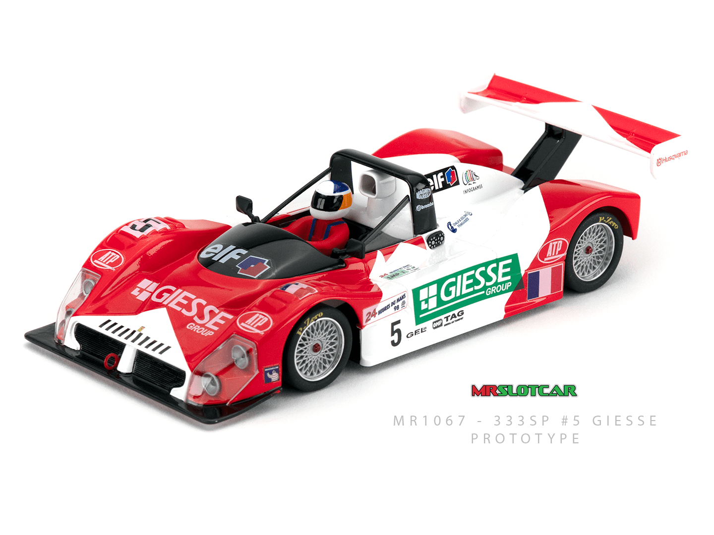 MR Slotcar | Ferrari 333 SP | #5 Giesse Group - Le Mans 1998 | PRE - ORDER - MR1067
