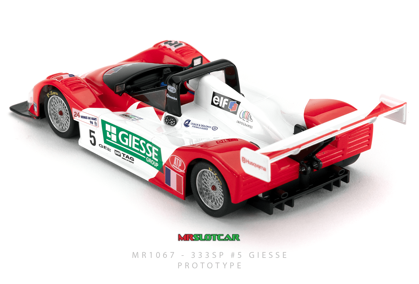 MR Slotcar | Ferrari 333 SP | #5 Giesse Group - Le Mans 1998 | PRE - ORDER - MR1067