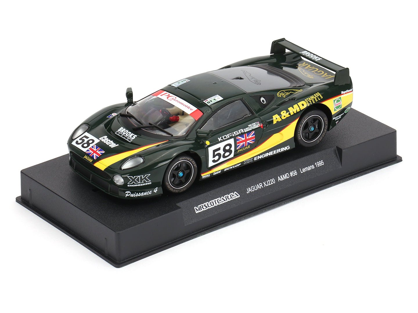 MR Slotcar | Jaguar XJ220 - C | #58 PC Automotive - Le Mans 1995 | PRE - ORDER - MR1083