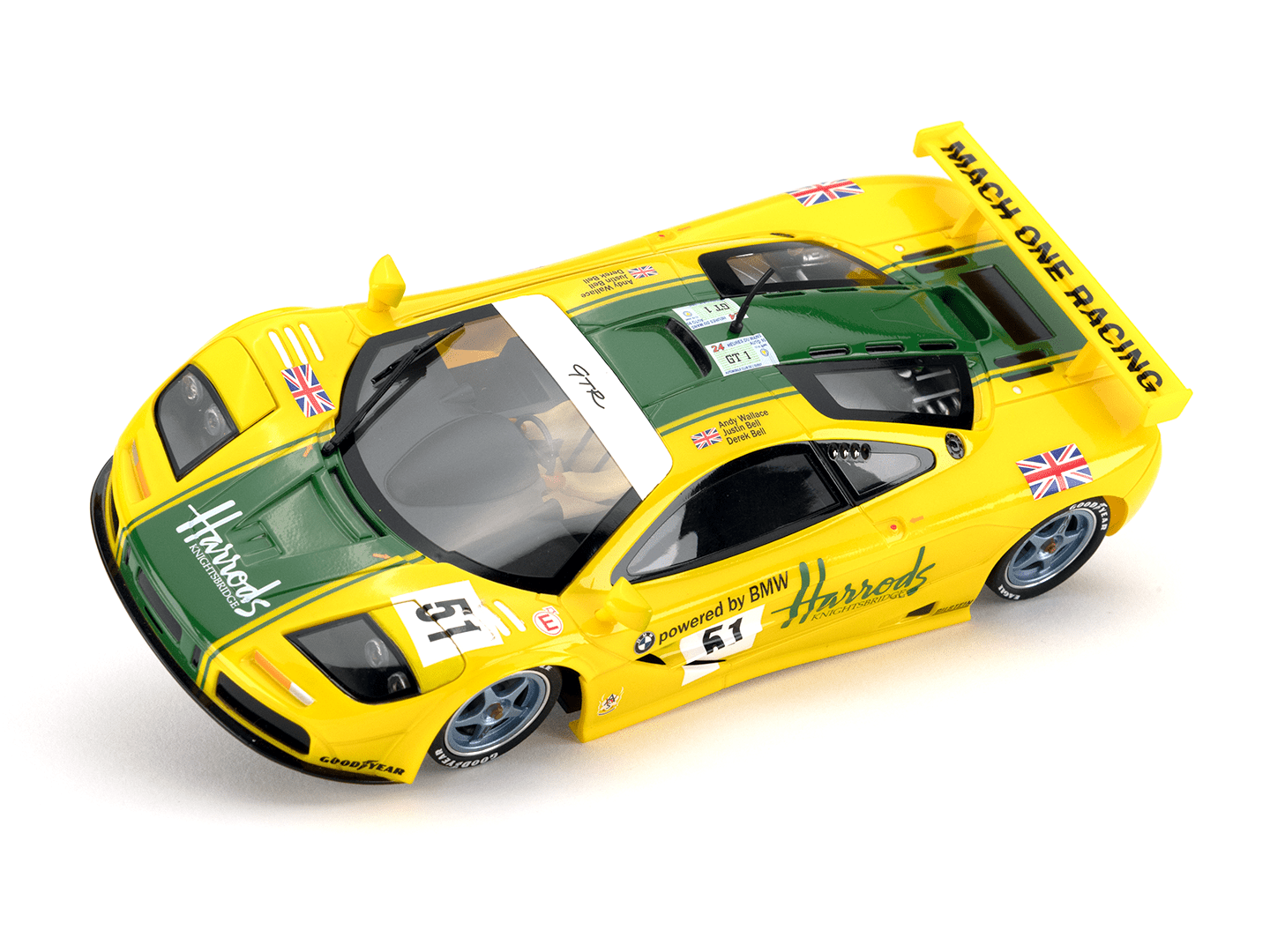 McLaren F1 GTR Harrods - 1995 Le Mans 3rd Place – Amalgam Collection McLaren F1 GTR Harrods - 1995 Le Mans 3rd Place – Amalgam Collection