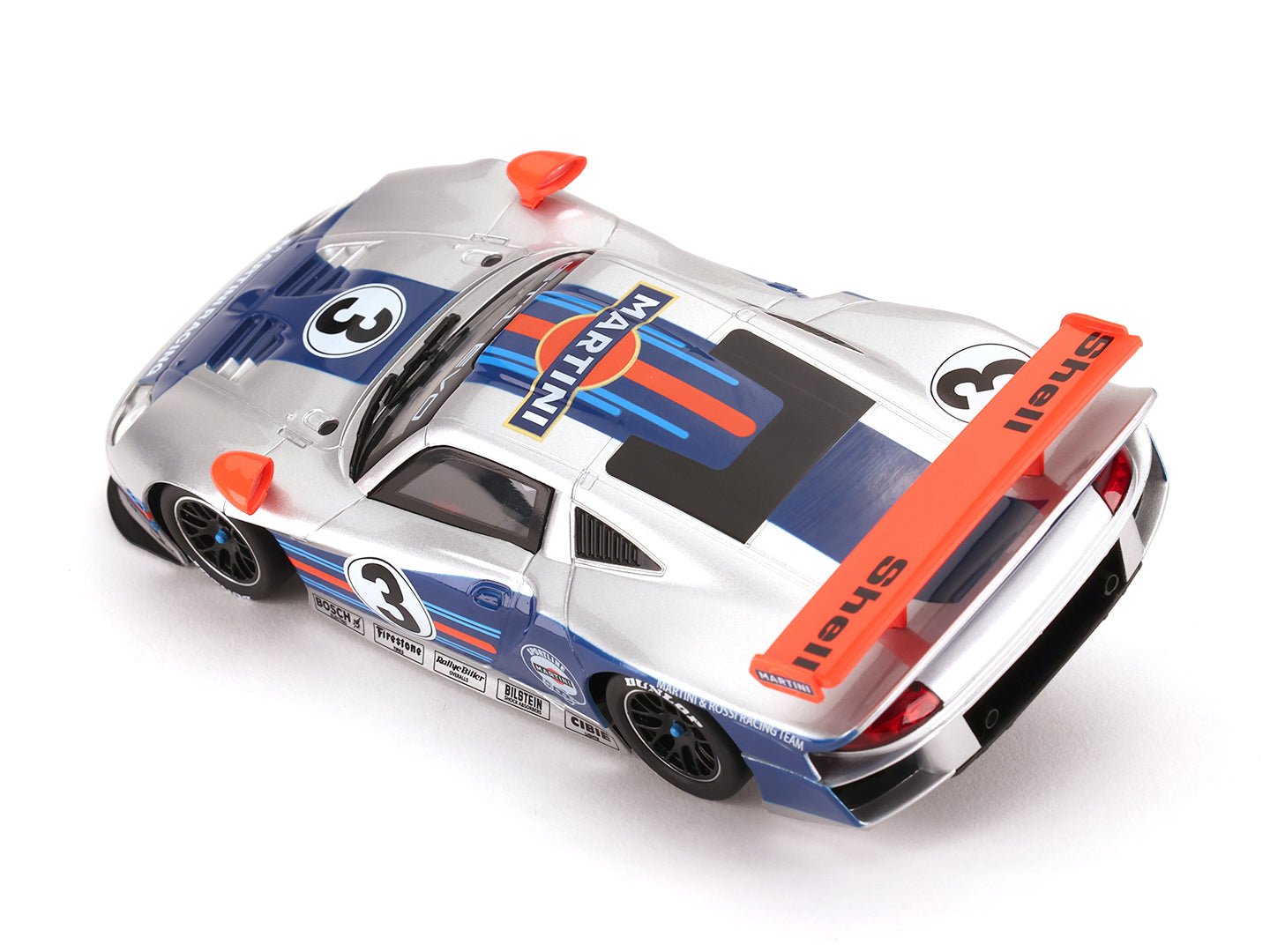 MR Slotcar | Porsche 911 GT1 Evo | #3 Martini Racing - Tribute Livery | MR1025
