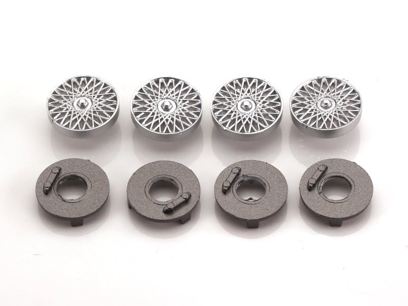 MR Slotcar | Wheel Inserts | Jaguar XJ220 - BBS Silver | 16.5mm | MR7806